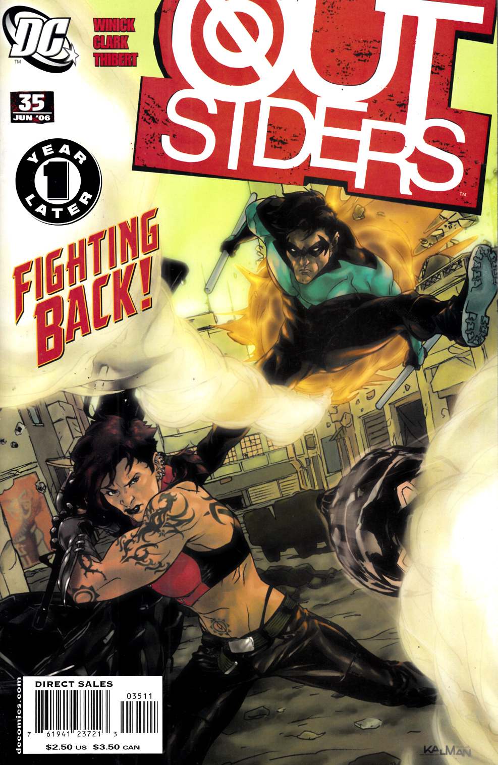 Outsiders #35 Near Mint (9.4) [DC Comic] LARGE