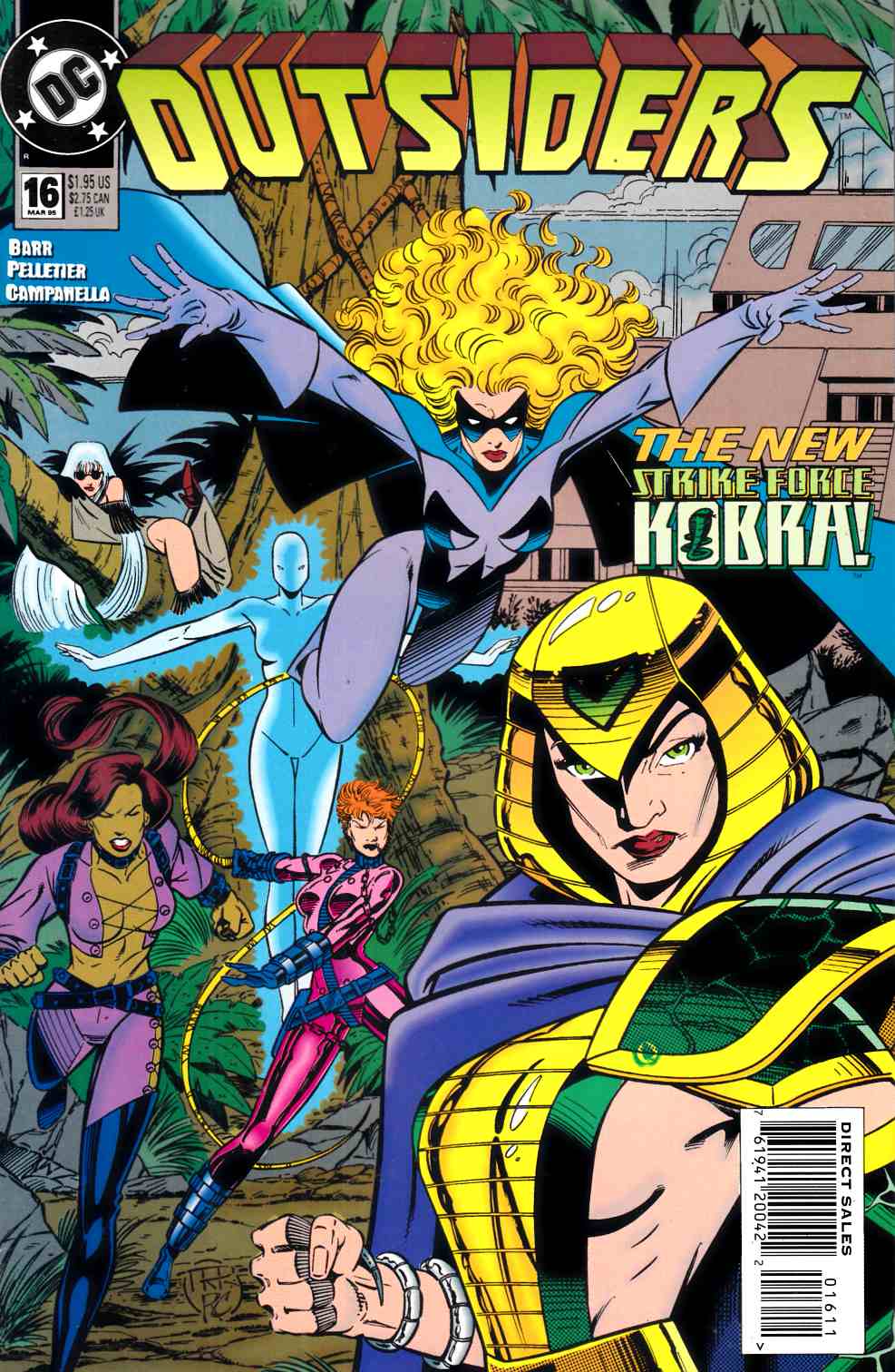 Outsiders #16 Very Fine Minus (7.5) [DC Comic] THUMBNAIL