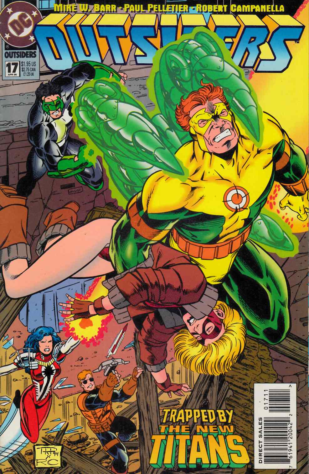 Outsiders #17 Near Mint (9.4) [DC Comic] THUMBNAIL