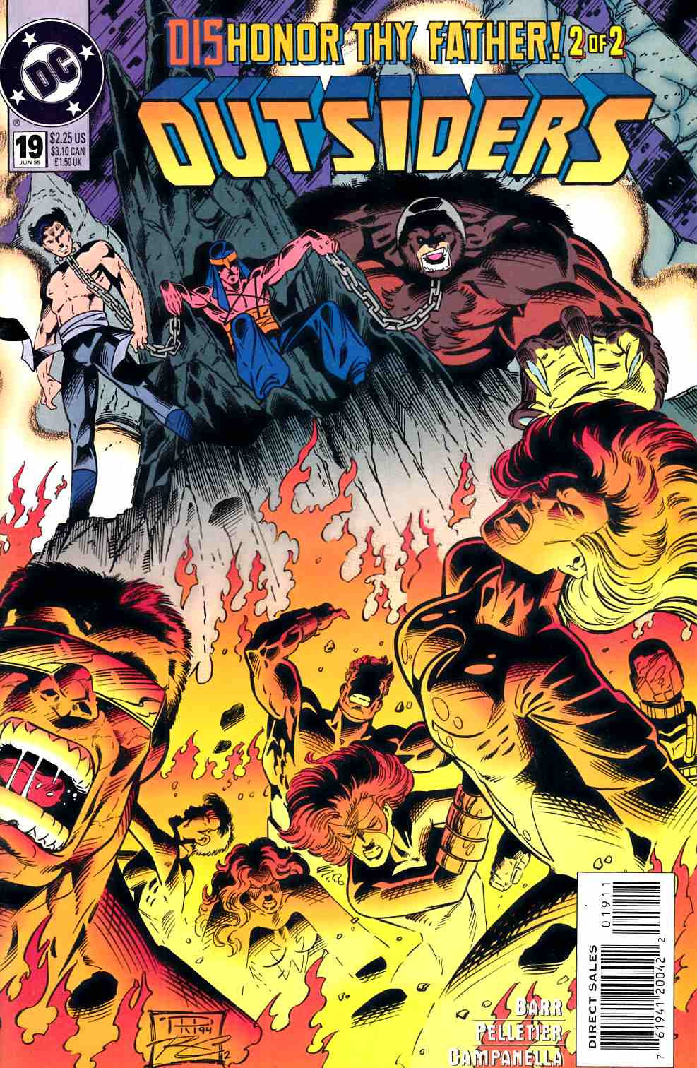 Outsiders #19 Near Mint (9.4) [DC Comic] THUMBNAIL