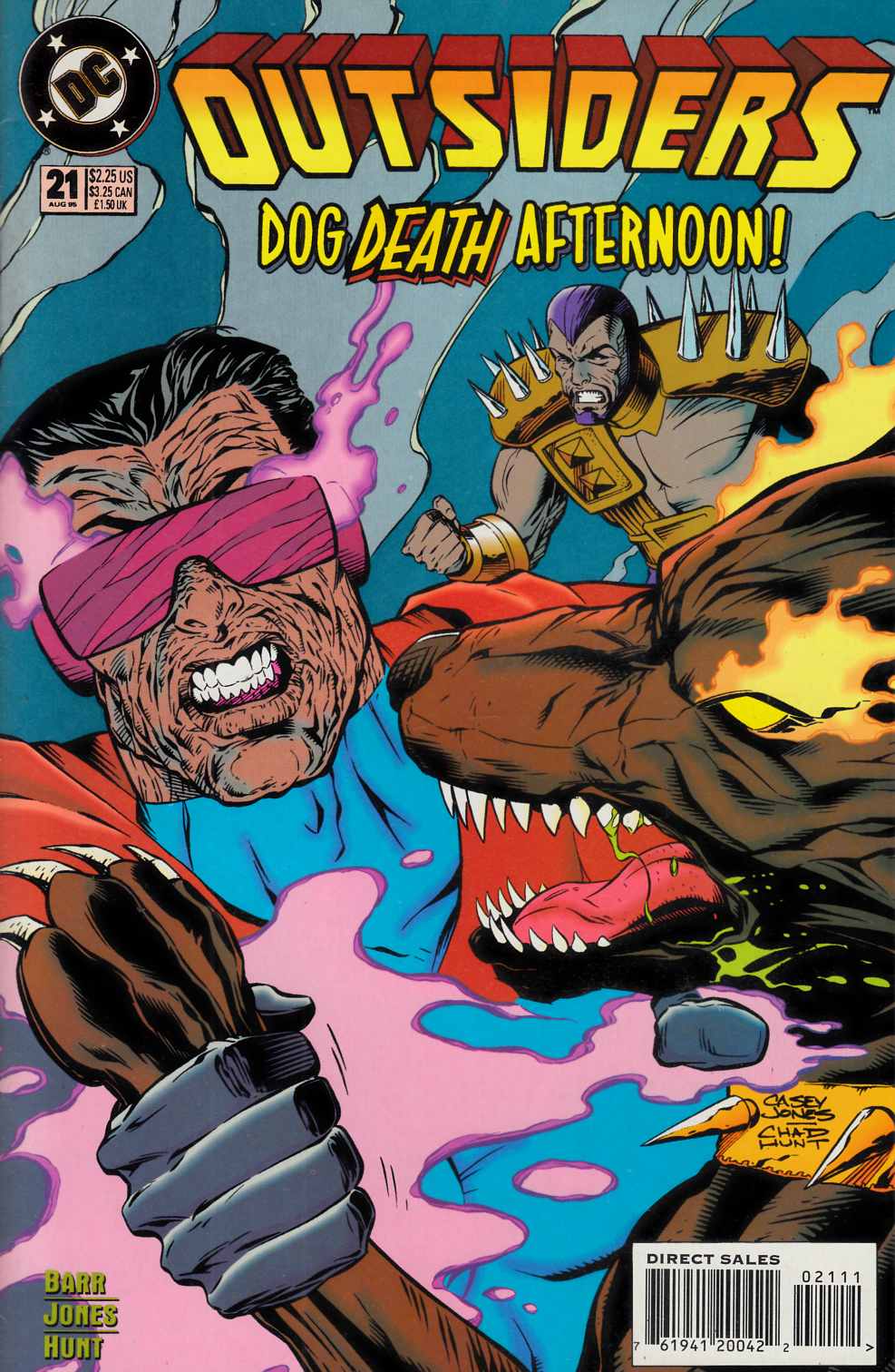 Outsiders #21 Near Mint (9.4) [DC Comic] LARGE