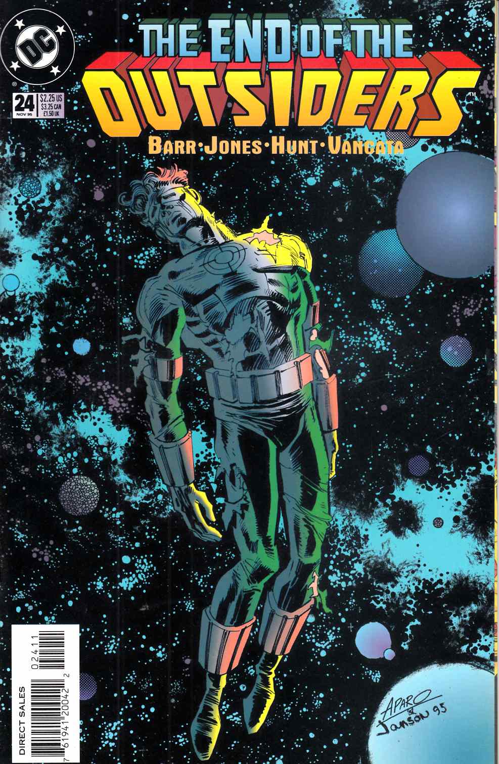 Outsiders #24 Near Mint Minus (9.2) [DC Comic] THUMBNAIL