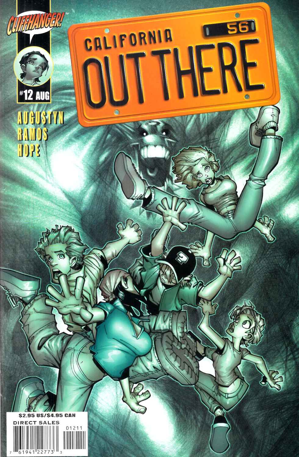 Out There #12 Near Mint (9.4) [DC Comic] LARGE