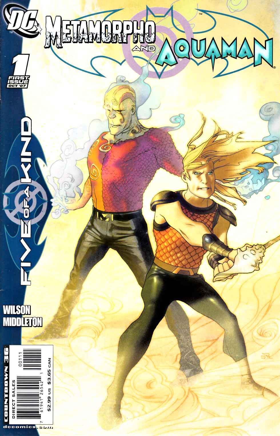 Outsiders Five of a Kind Week 4 Metamorpho Aquaman Very Fine (8.0) [DC Comic] THUMBNAIL