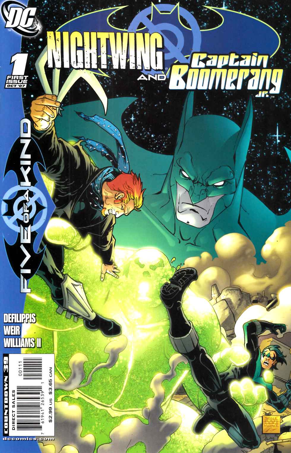 Outsiders Five of a Kind Week 1 Nightwing Boomerang Very Fine (8.0) [DC Comic] THUMBNAIL