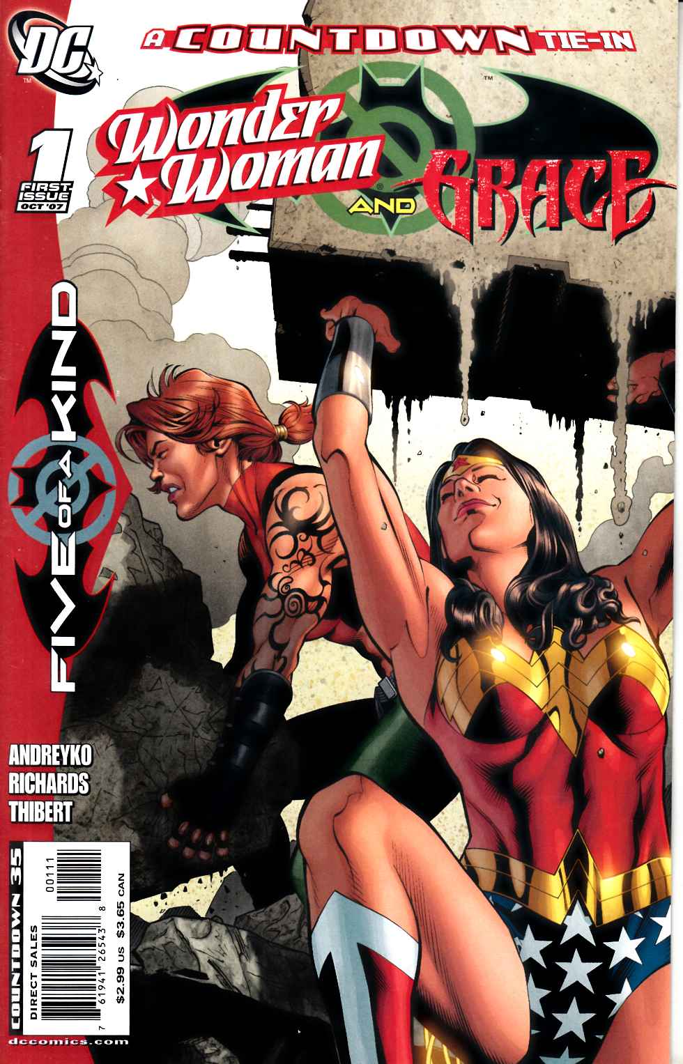 Outsiders Five of a Kind Week 5 Grace Wonder Woman Very Fine (8.0) [DC Comic] LARGE