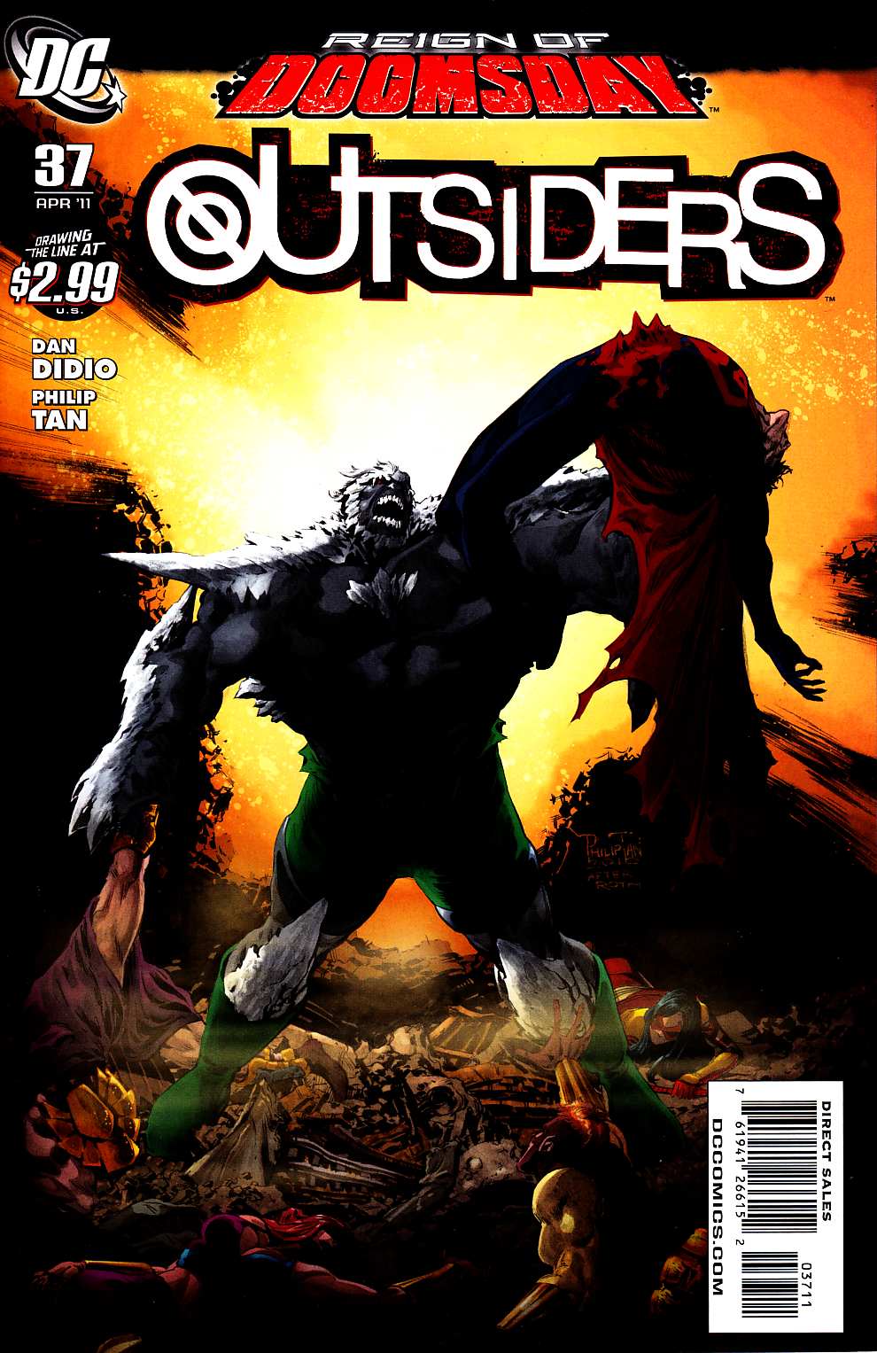 Outsiders #37 Near Mint (9.4) [DC Comic]