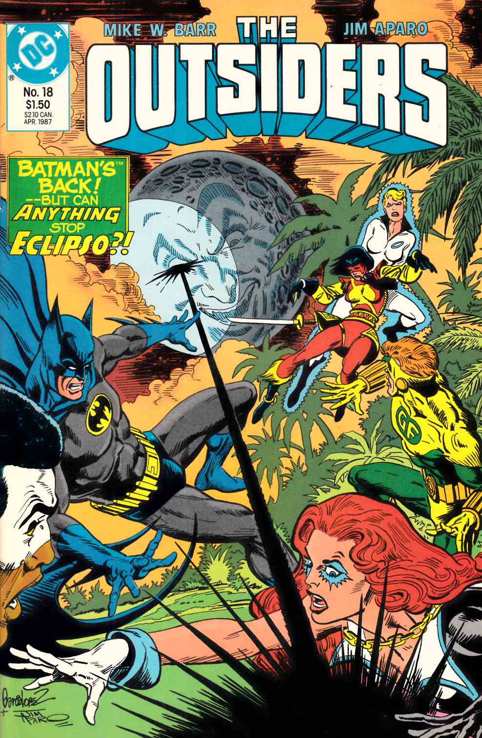 Outsiders #18 Near Mint Minus (9.2) [DC Comic] THUMBNAIL