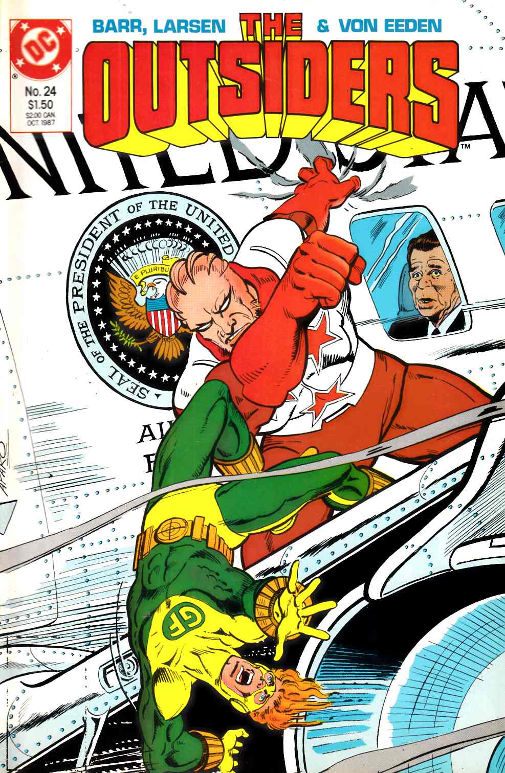 Outsiders #24 Near Mint Minus (9.2) [DC Comic] THUMBNAIL