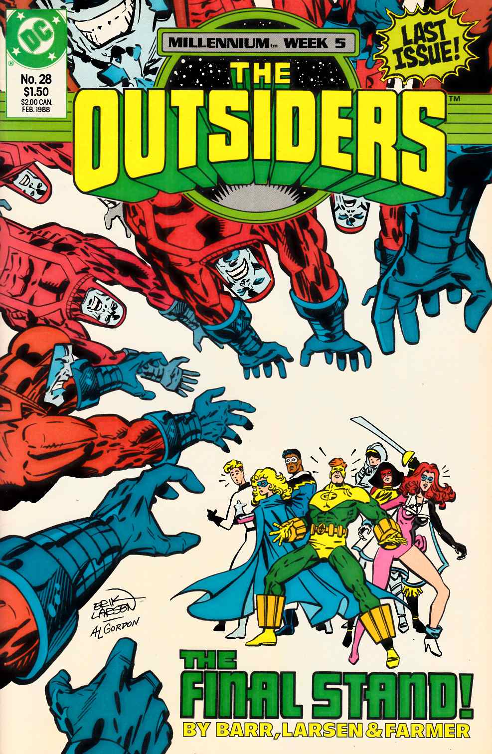 Outsiders #28 Near Mint (9.4) [DC Comic] THUMBNAIL