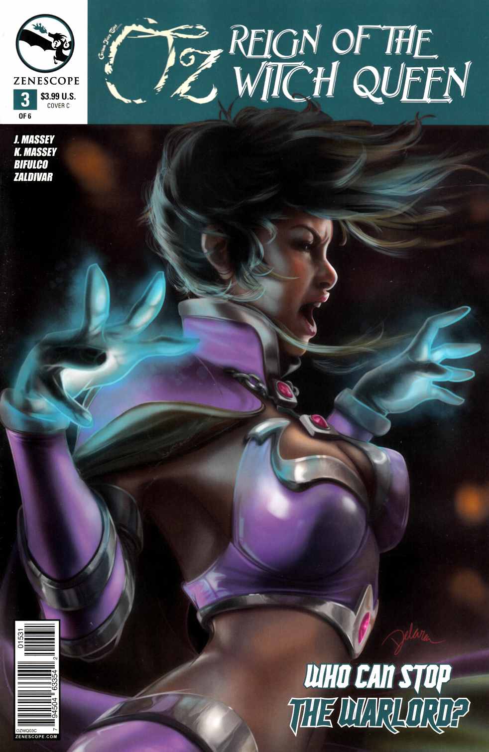 GFT Oz Reign of Witch Queen #3 Cover C- Delara [Zenescope Comic] LARGE
