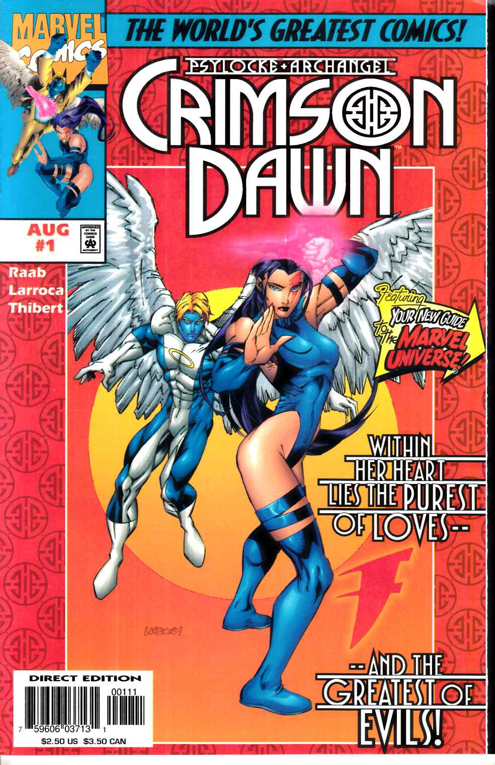 Psylocke Archangel Crimson Dawn #1 Very Fine (8.0) [Marvel Comic] THUMBNAIL