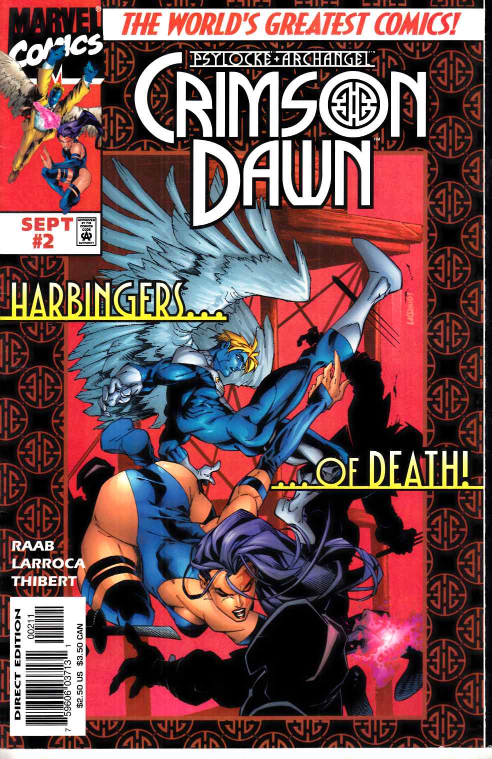 Psylocke Archangel Crimson Dawn #2 Near Mint (9.4) [Marvel Comic] THUMBNAIL