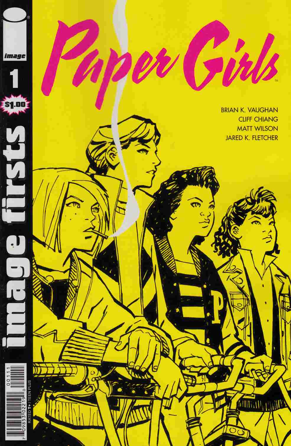Paper Girls #1 Image Firsts Edition Near Mint (9.4) [Image Comic] THUMBNAIL