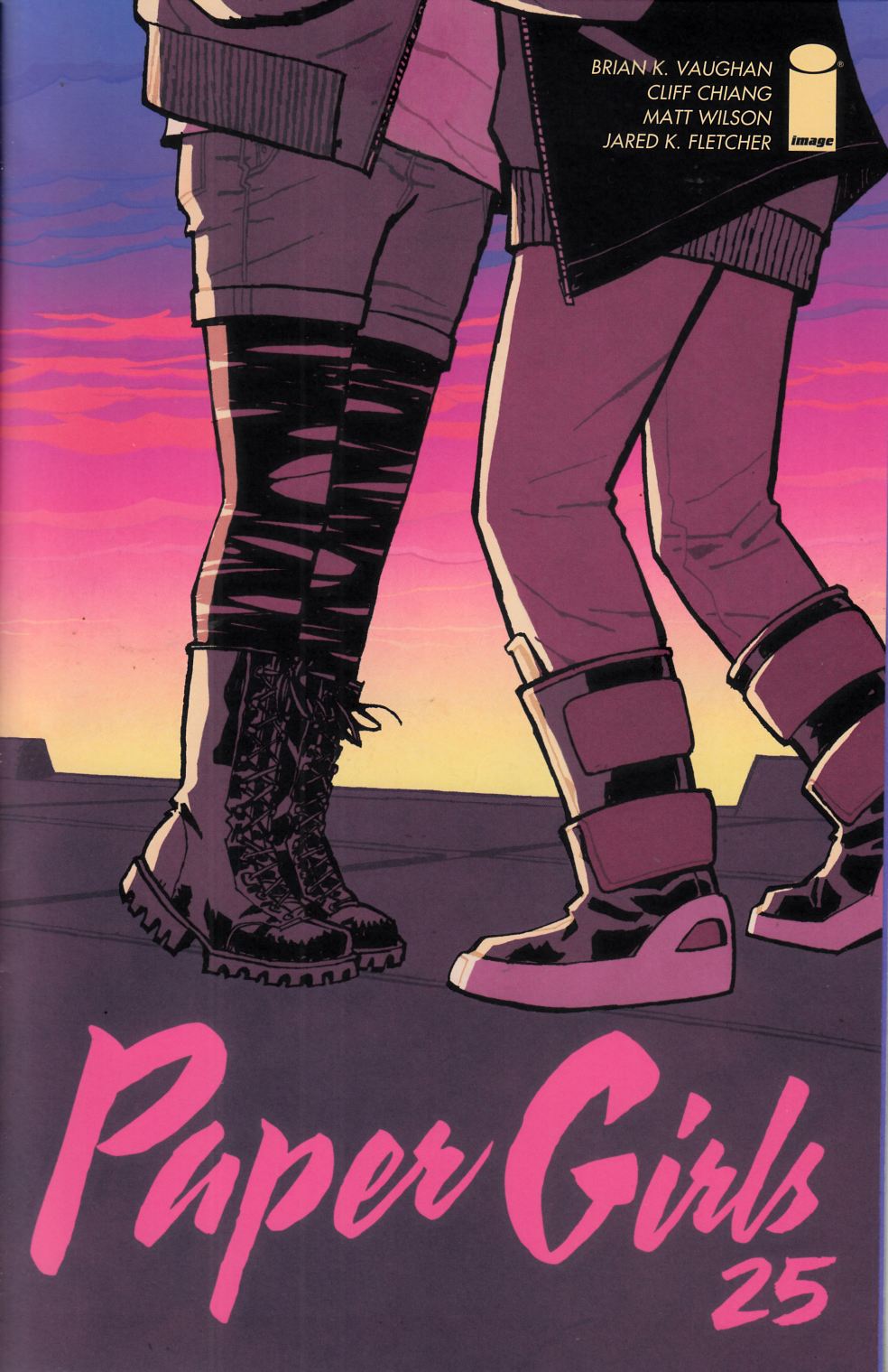 Paper Girls #25 Near Mint (9.4) [Image Comic] LARGE