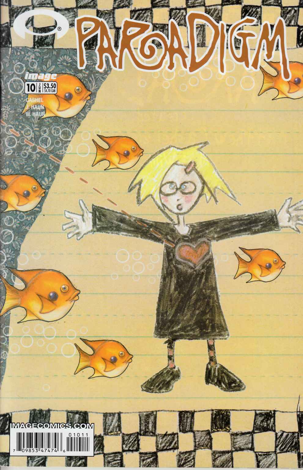 Paradigm #10 Near Mint (9.4) [Image Comic] LARGE