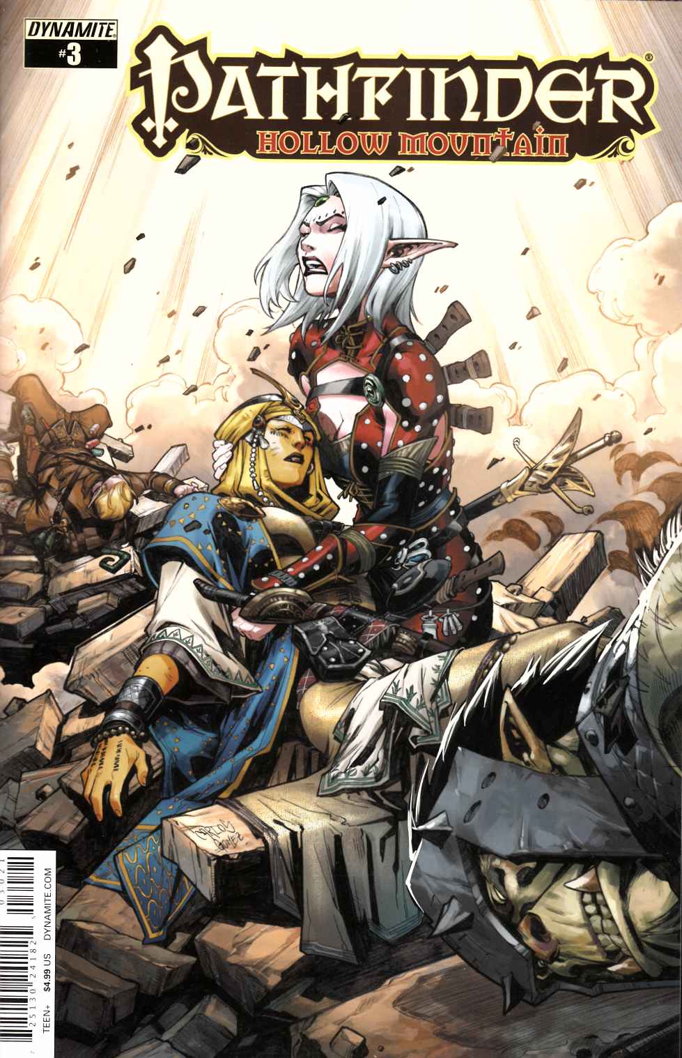 Pathfinder Hollow Mountain #3 Cover B- Gomez [Dynamite Comic] THUMBNAIL