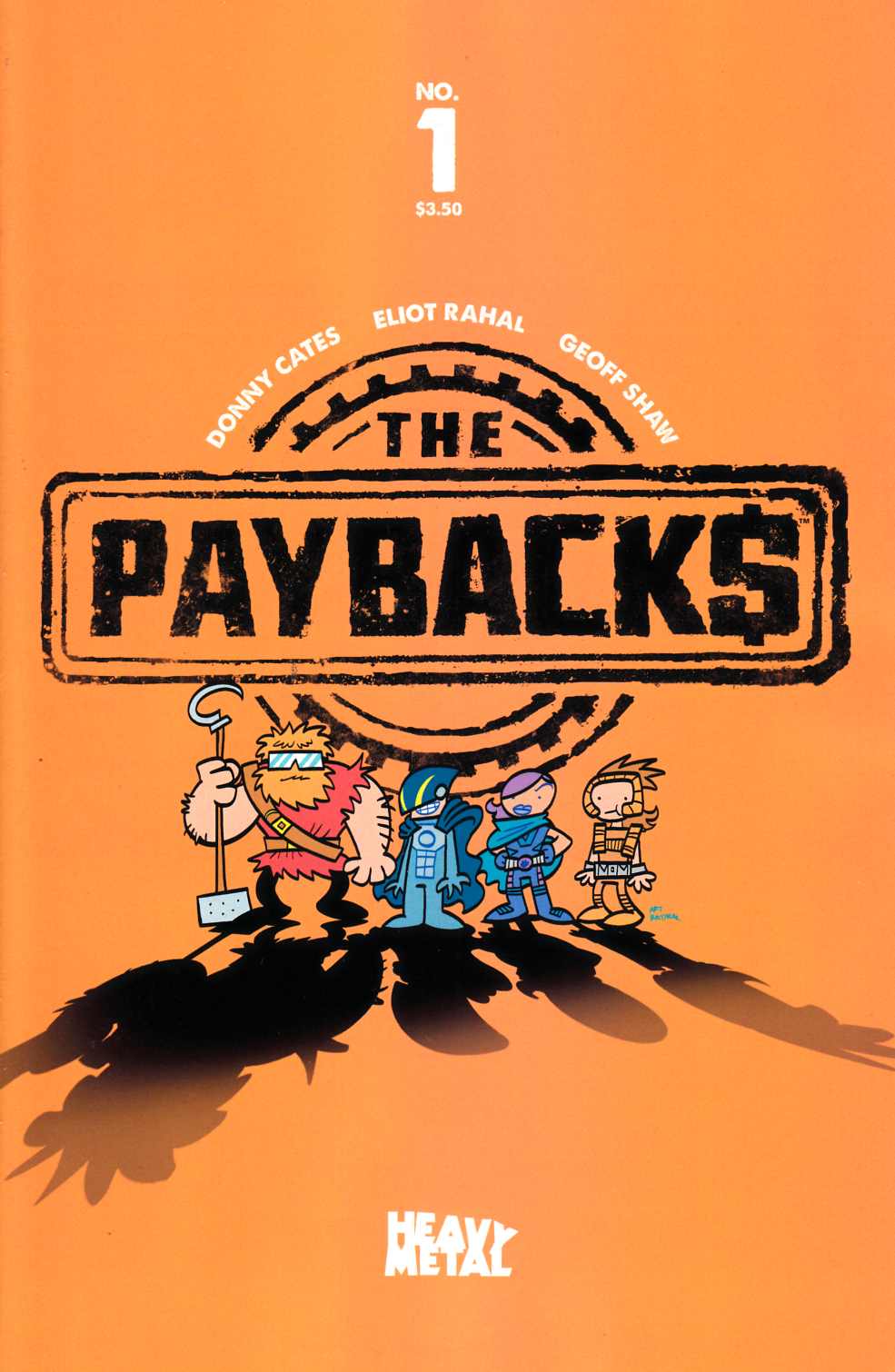 Paybacks #1 Cover C [Heavy Metal Comic] LARGE