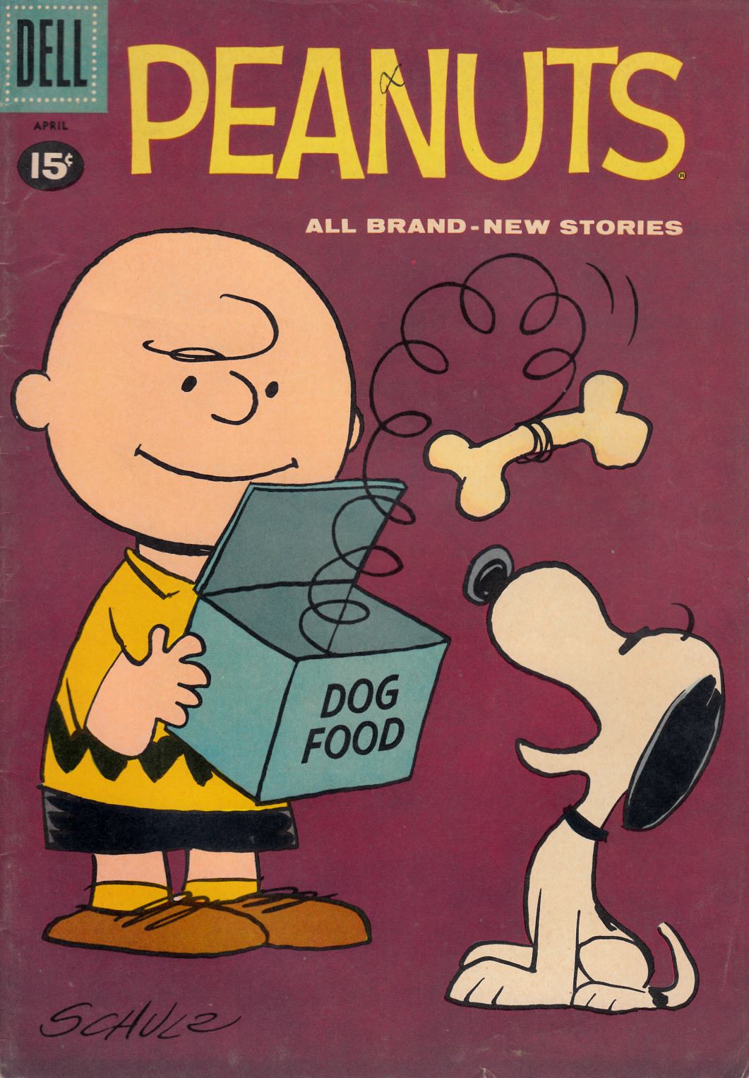 Peanuts #8 [Dell Comic]