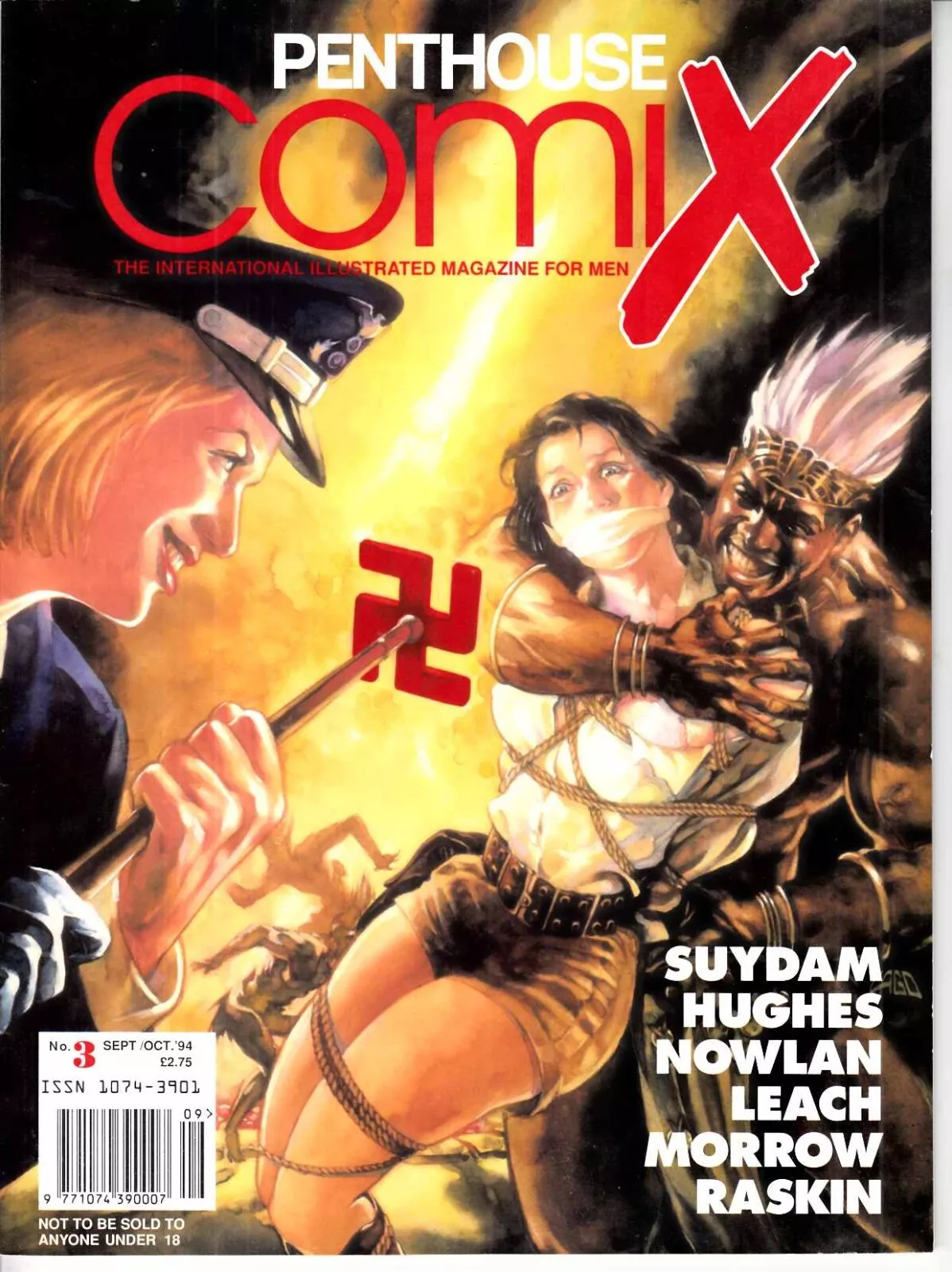Penthouse Comix #3 Near Mint (9.4) [Penthouse Comic] LARGE