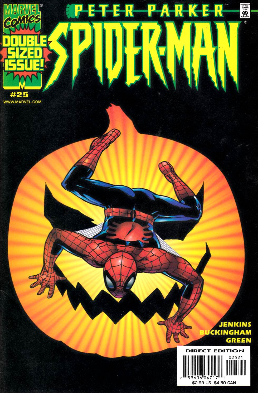 Peter Parker Spider-Man #25 Cover B Very Fine Plus (8.5) [Marvel Comic] LARGE