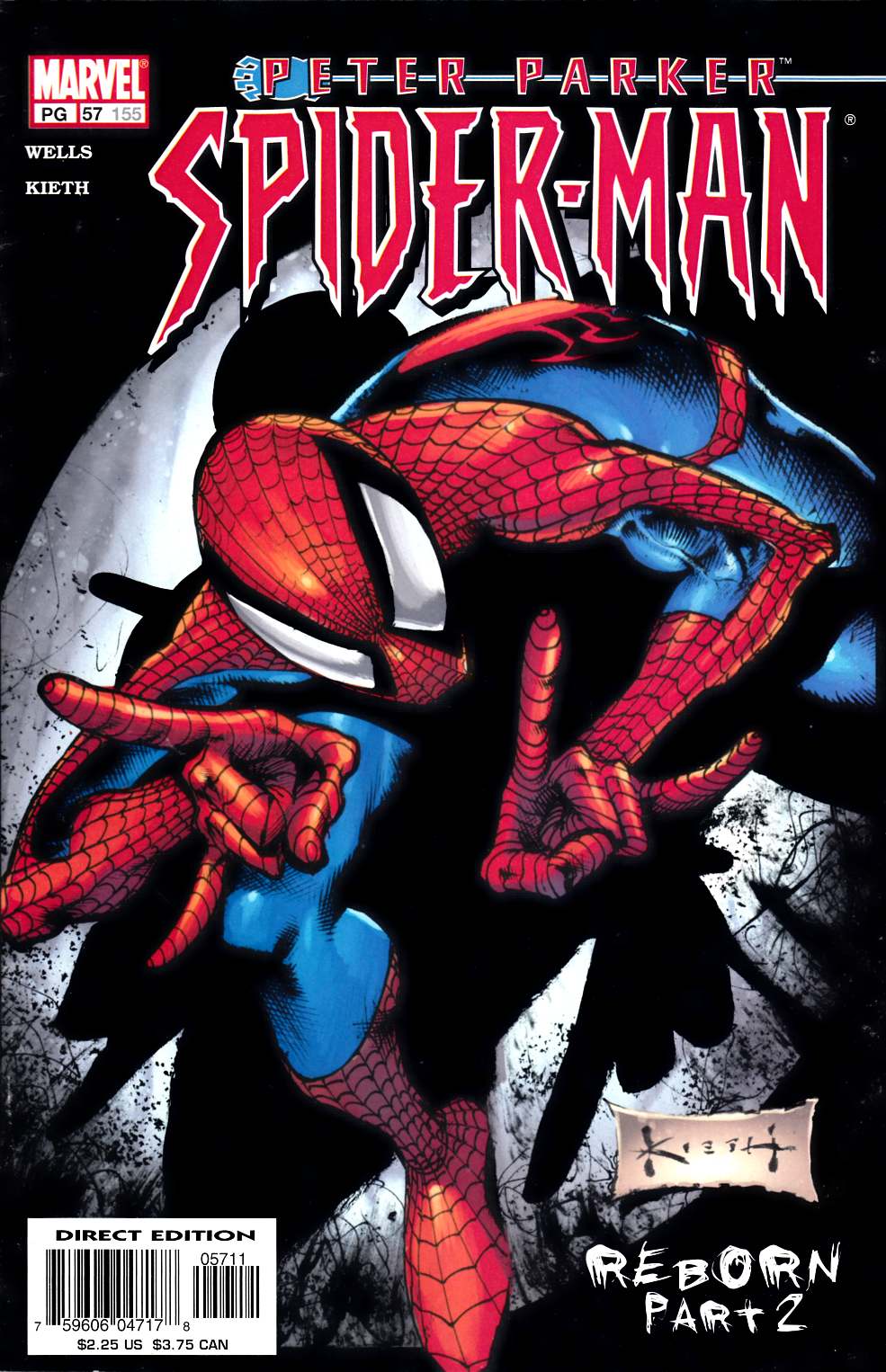 Peter Parker Spider-Man #57 Near Mint (9.4) [Marvel Comic] LARGE