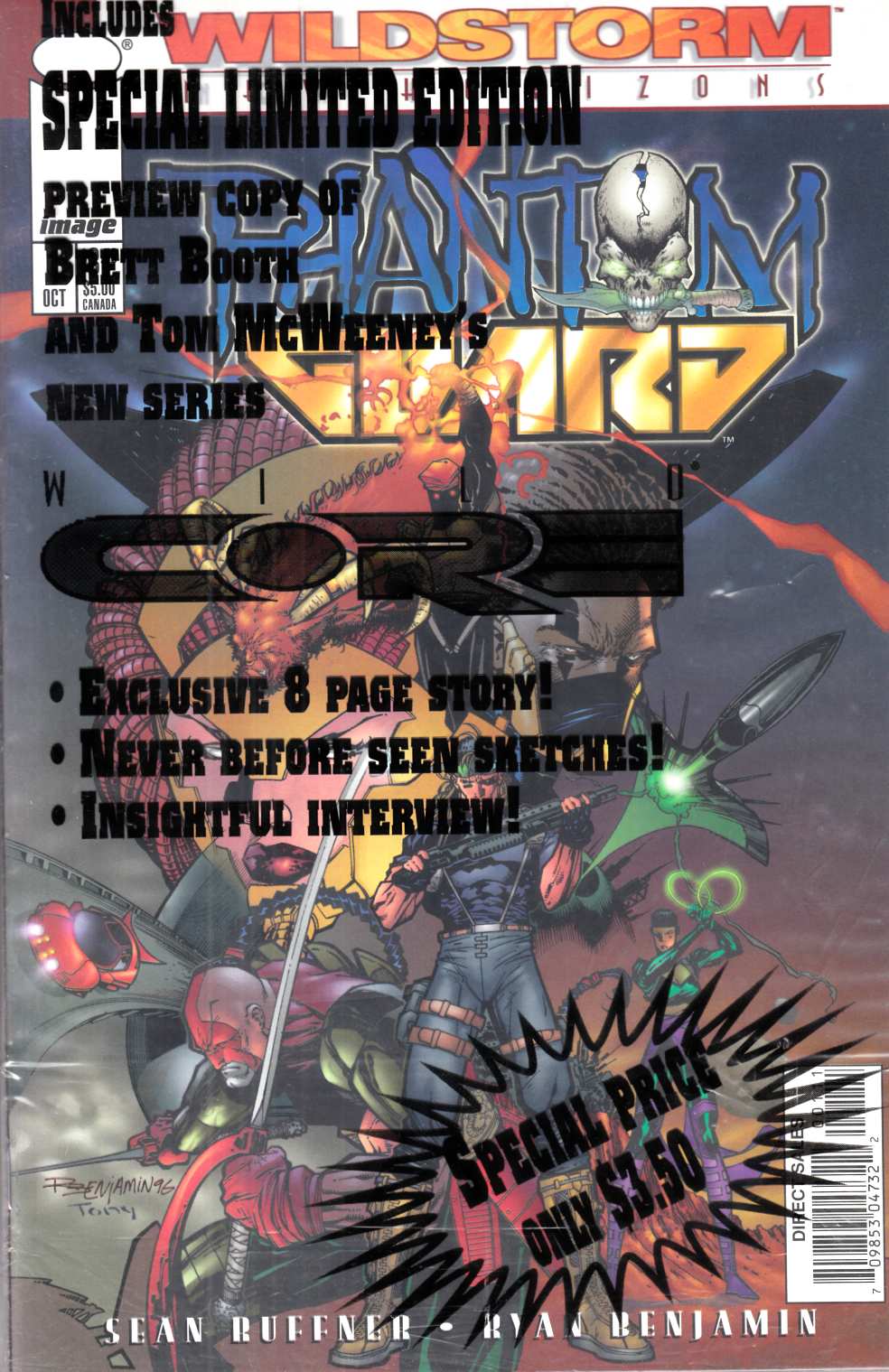 Phantom Guard #1 Polybagged Edition Near Mint (9.4) [Image Comic] LARGE