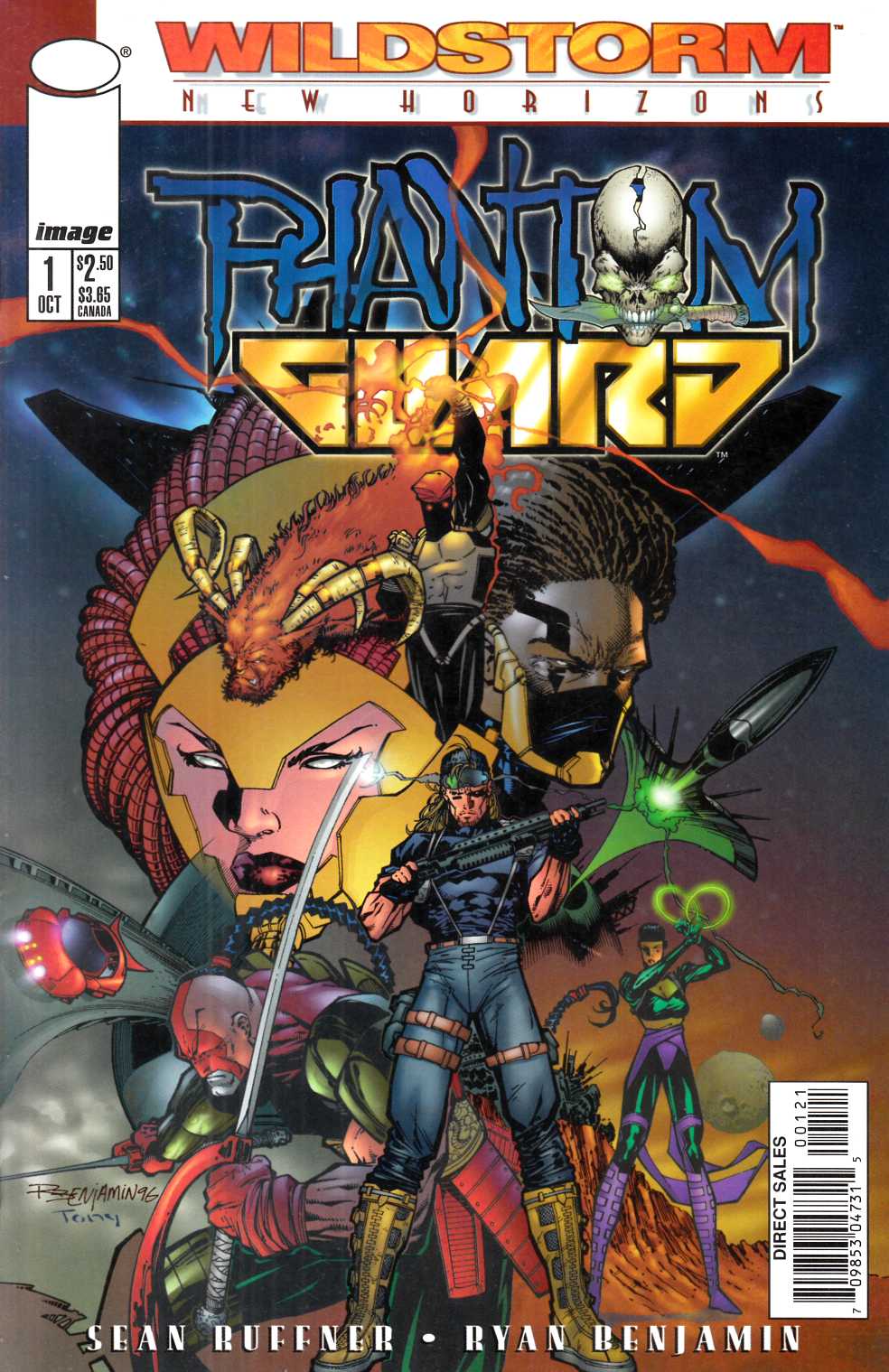 Phantom Guard #1 Standard Edition Near Mint (9.4) [Image Comic] THUMBNAIL