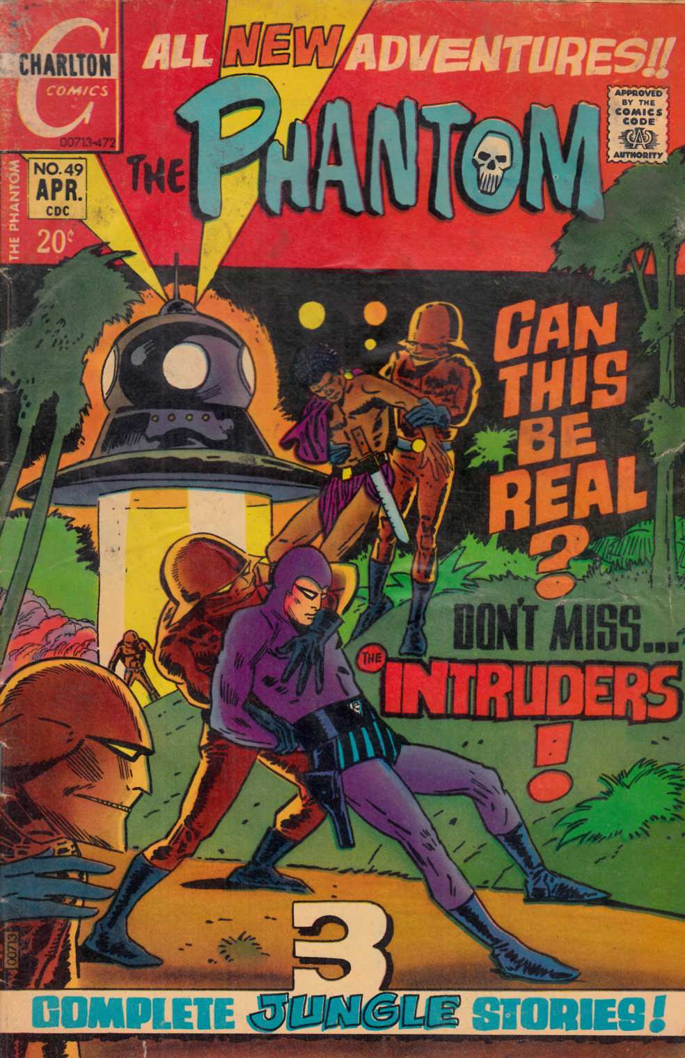 Phantom #49 Good Minus (1.8) [Charlton Comic] THUMBNAIL