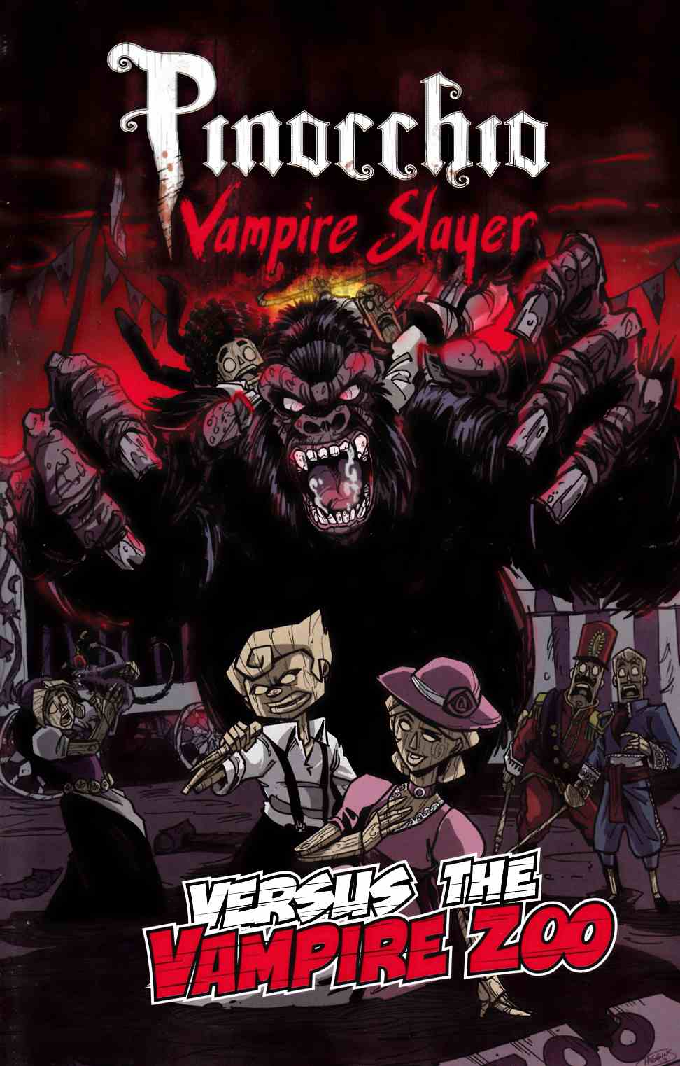 Pinocchio Vampire Slayer & the Vampire Zoo [IDW Comic] LARGE