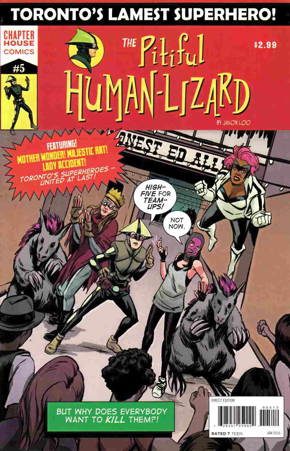 Pitiful Human Lizard #5 [Chapterhouse Comic] LARGE
