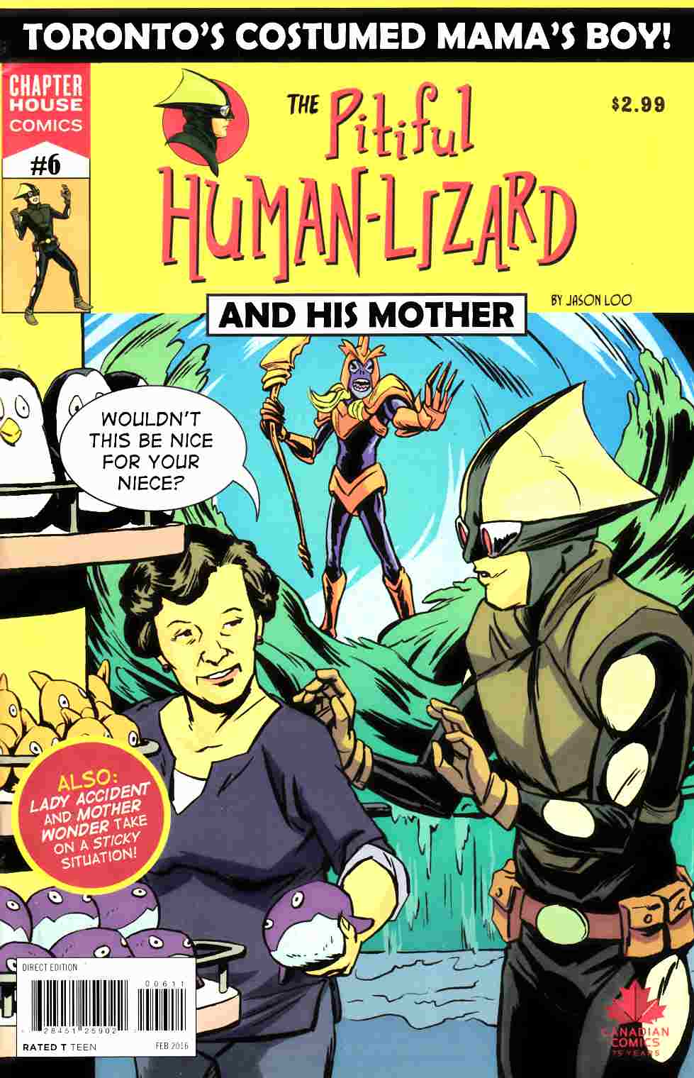 Pitiful Human Lizard #6 [Chapterhouse Comic] LARGE