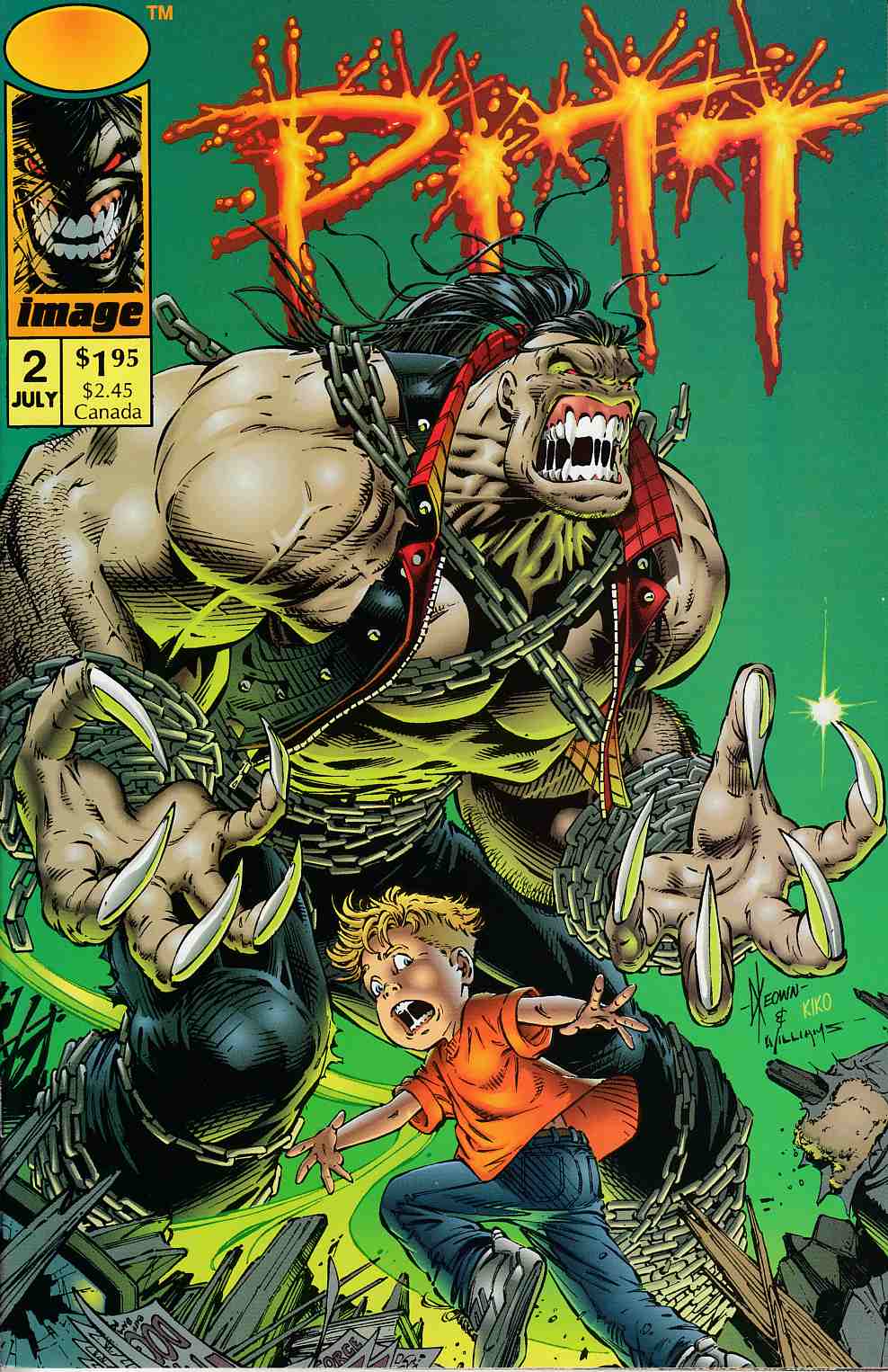 Pitt #2 Near Mint (9.4) [Image Comic] LARGE