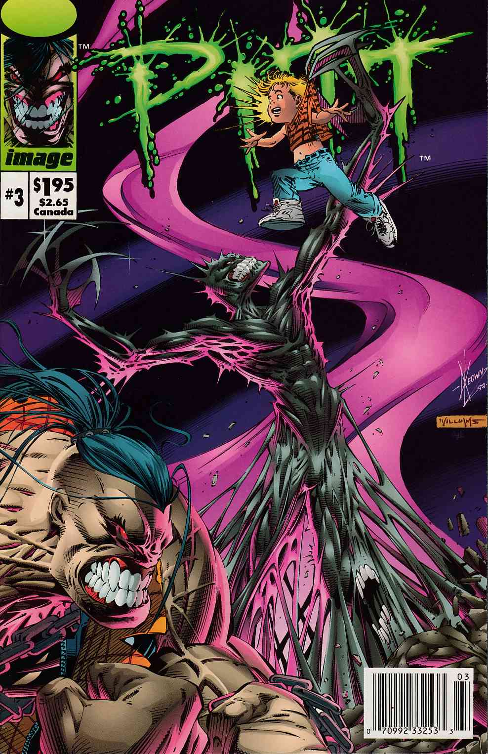 Pitt #3 Newsstand Edition Very Fine Minus (7.5) [Image Comic] THUMBNAIL