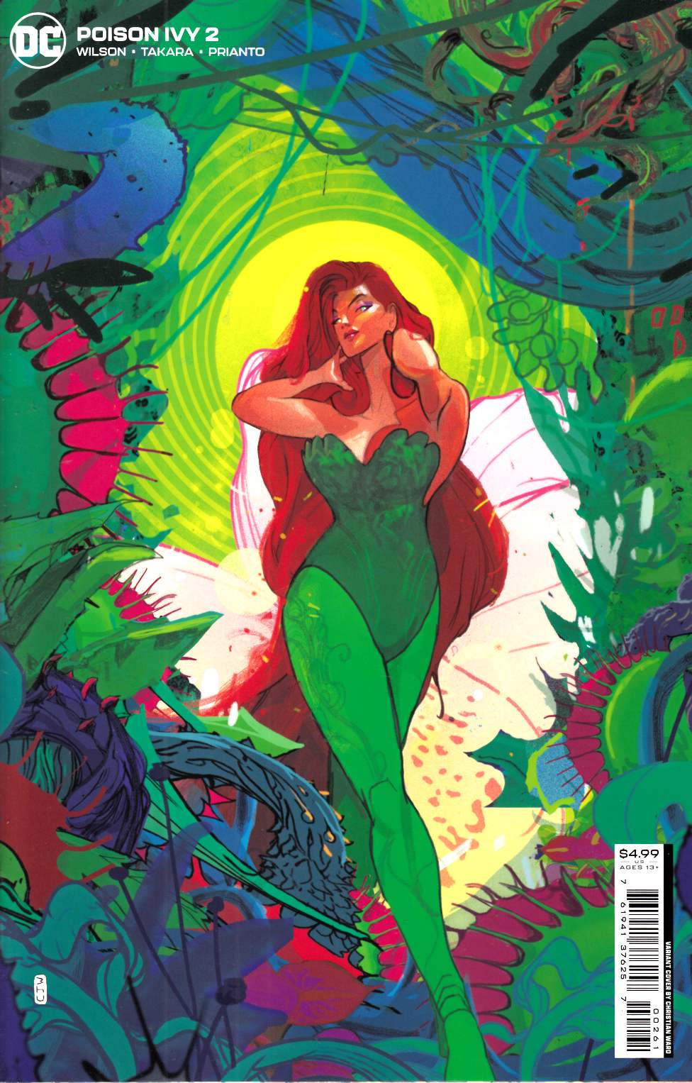 Poison Ivy #2 Ward Variant Cover Near Mint (9.4) [DC Comic] THUMBNAIL