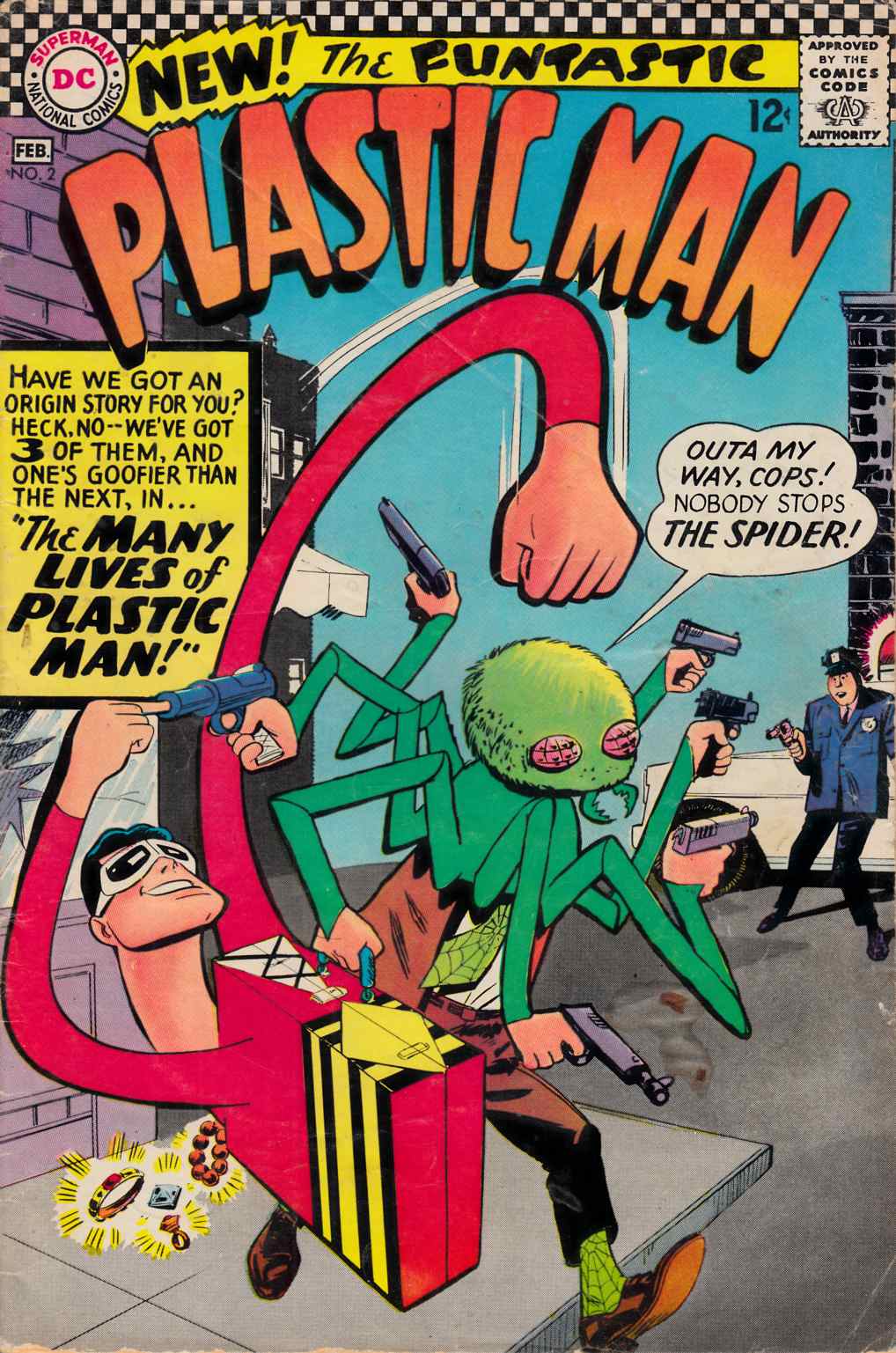 Plastic Man #2 Good/Very Good (3.0) [DC Comic] LARGE