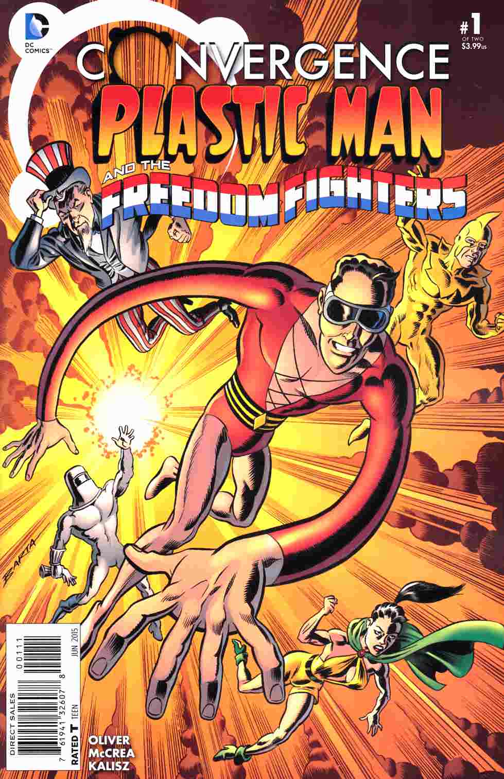 Convergence Plastic Man Freedom Fighters #1 [DC Comic] THUMBNAIL