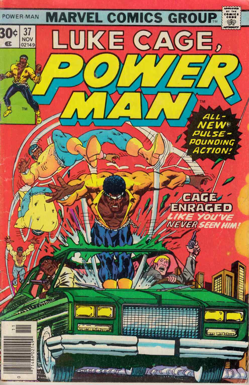 Power Man #37 Very Good Minus (3.5) [Marvel Comic] THUMBNAIL
