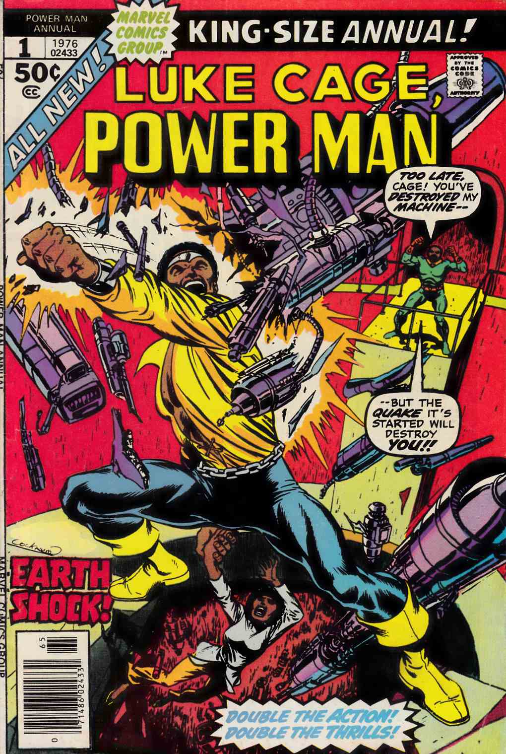 Power Man and Iron Fist Annual #1 Fine (6.0) [Marvel Comic] THUMBNAIL