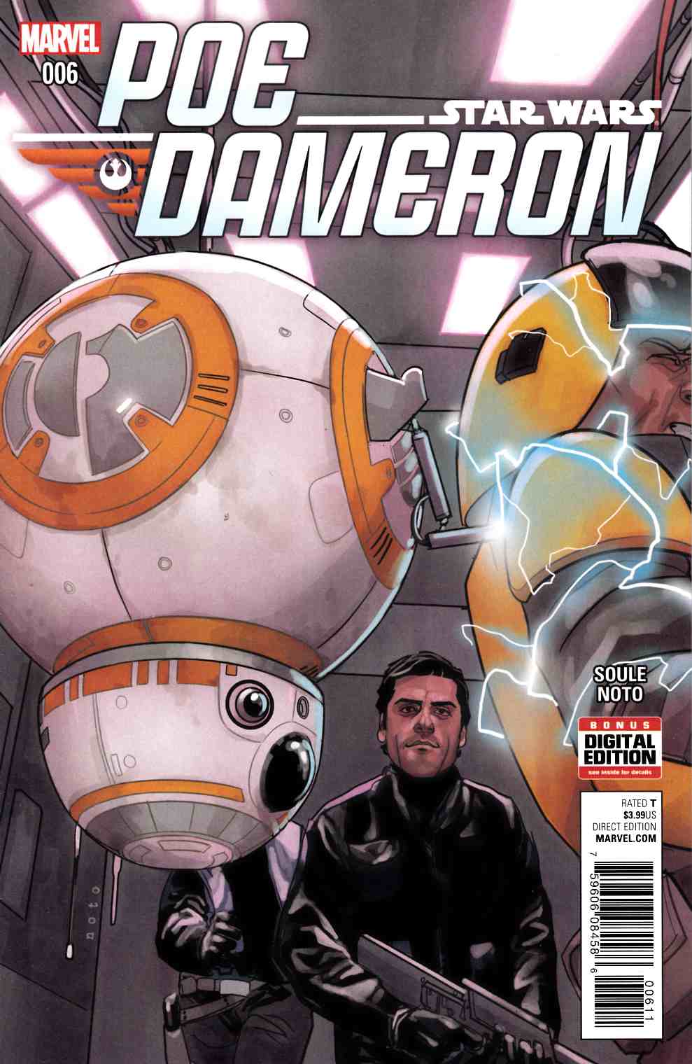 Star Wars Poe Dameron #6 [Marvel Comic] LARGE