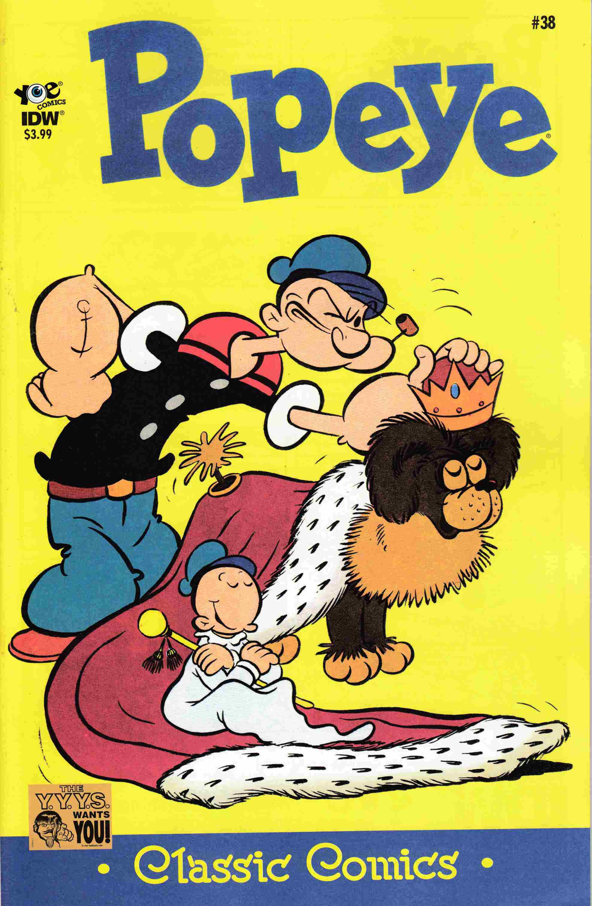 Popeye Classics Ongoing #38 [IDW Comic] LARGE