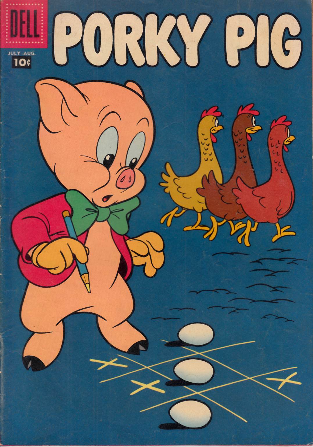 Porky Pig #59 Fine (6.0) [Dell Comic] LARGE