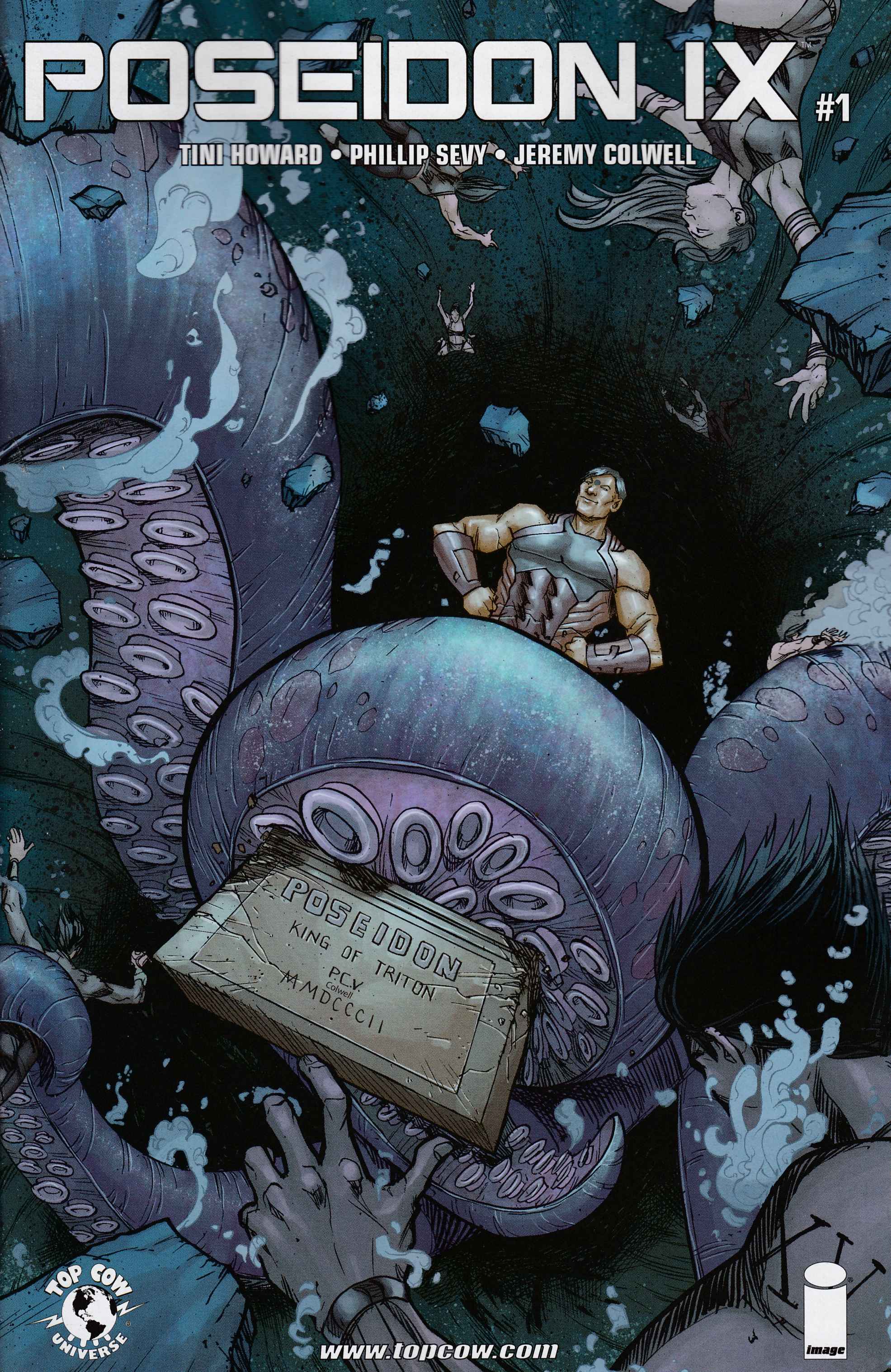Poseidon IX (One Shot) Cover A- Sevy [Image Comic] LARGE