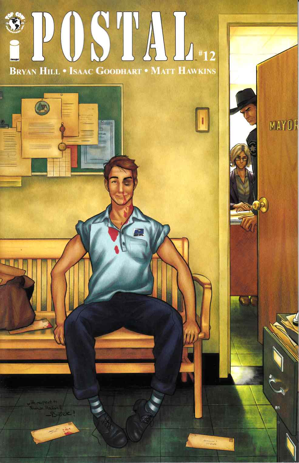 Postal #12 Cover B [Image Comic] THUMBNAIL