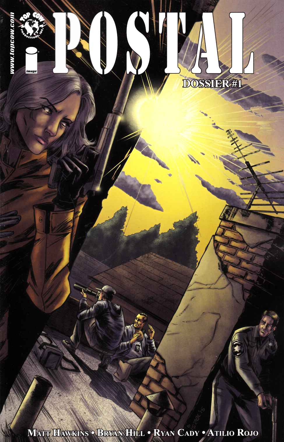 Postal FBI Dossier #1 Cover B- Goodhart [Image Comic] THUMBNAIL