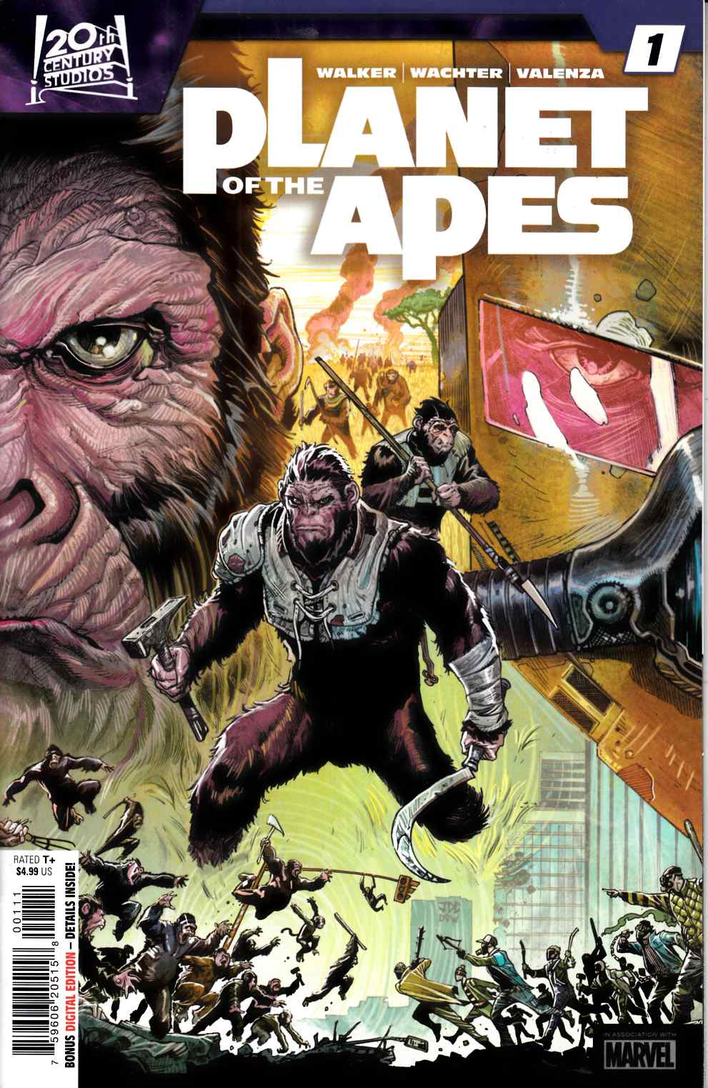 Planet of the Apes #1 Near Mint (9.4) [Marvel Comic] LARGE
