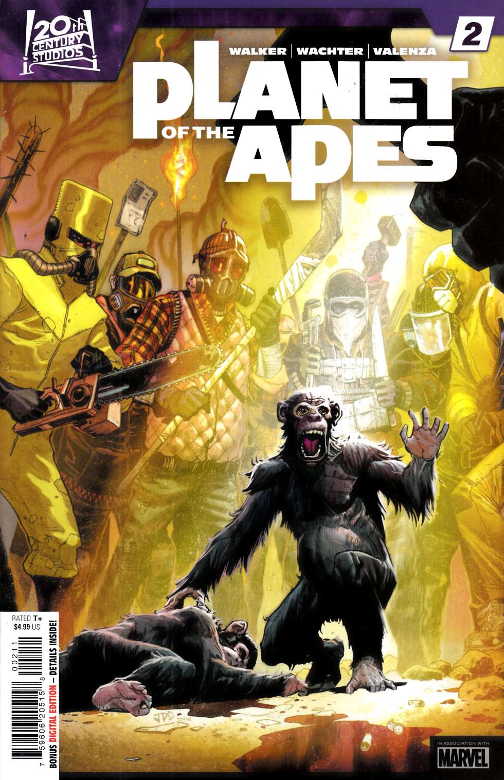 Planet of the Apes #2 Near Mint (9.4) [Marvel Comic] THUMBNAIL