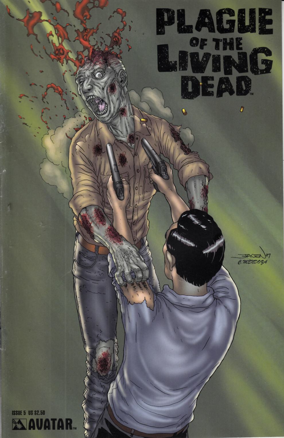 Plague of the Living Dead #5 Very Fine Minus (7.5) [Avatar Comic] LARGE