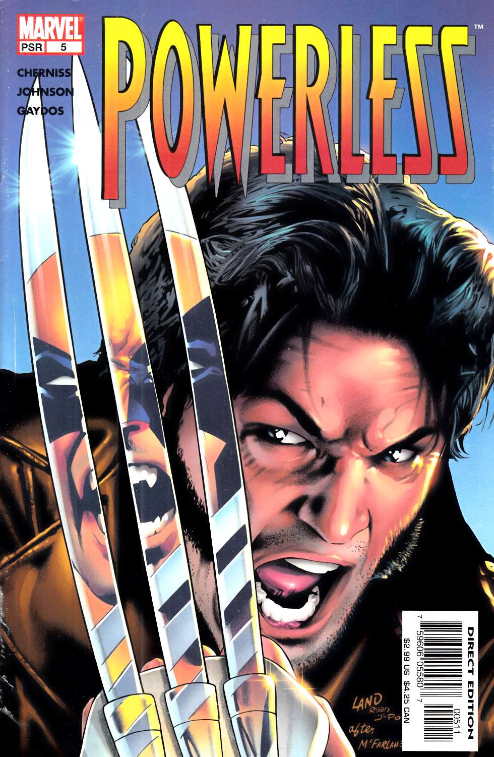 Powerless #5 Fine (6.0) [Marvel Comic] THUMBNAIL