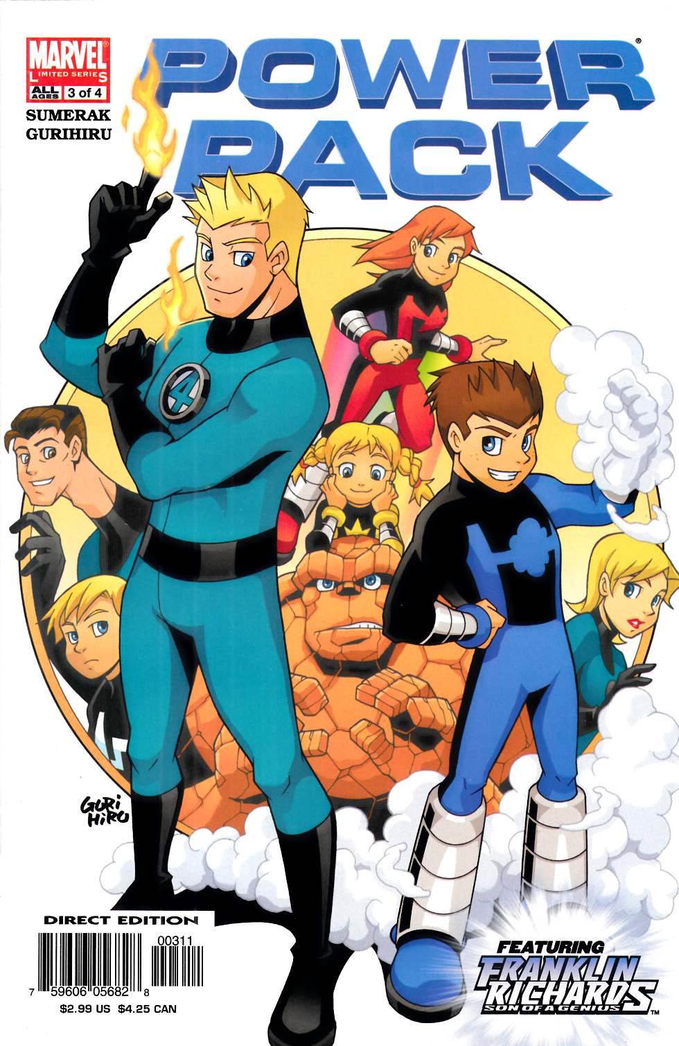 Power Pack #3 Very Fine (8.0) [Marvel Comic] LARGE
